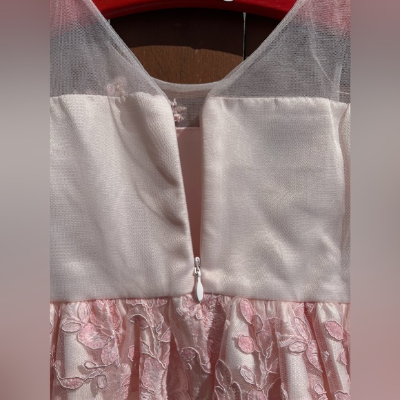 American Princess Size 4 Layered Lacy Dress Pink Easter Pink Graduation NWT - Picture 12 of 14
